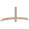 Ekena Millwork Bellingham Rough Sawn Timber Gable Bracket, Douglas Fir, 84"W x 28"H x 2"D x 4"F, 8/12 Pitch GBW084X28X0204BEL00RDF - alternate 3